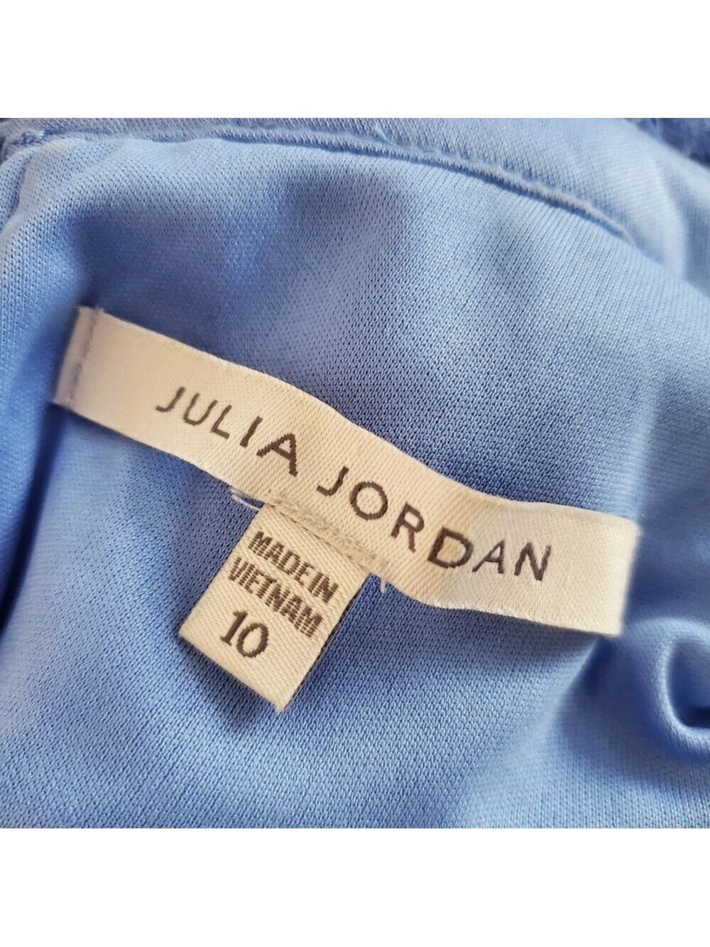 Julia Jordan Blue Lace Dress Women's Size 10 - Picture 9 of 11